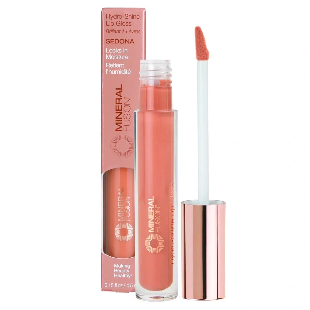 Nontoxic NATURAL Mineral Fusion Hydro-Shine Lip Gloss NWT MULTIPLE SHADES